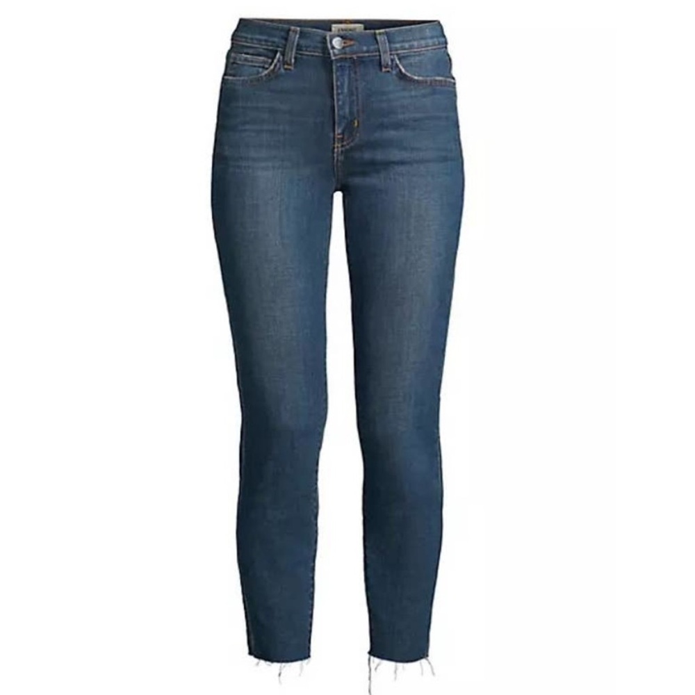 L’Agence El Matador slim high rise jeans in the color “rustic blue”. Size 24